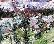 Lovis Corinth Walchensee, Neuschnee oil painting